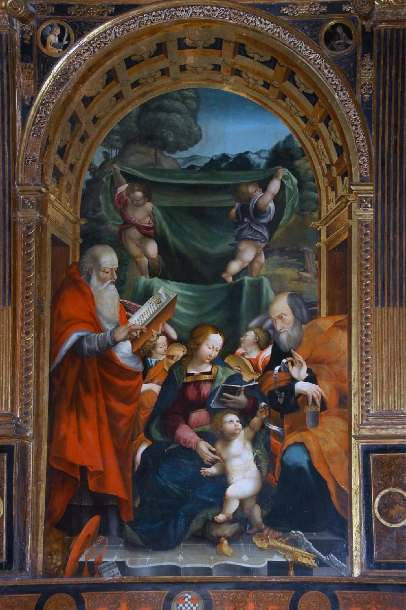 Madonna col Bambino tra S. Girolamo e S. Pietro